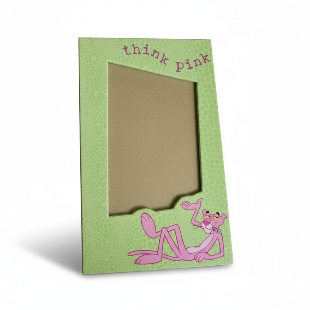 Pink Panther "Think Pink" Picture Frame – Vintage 2001 United Artists